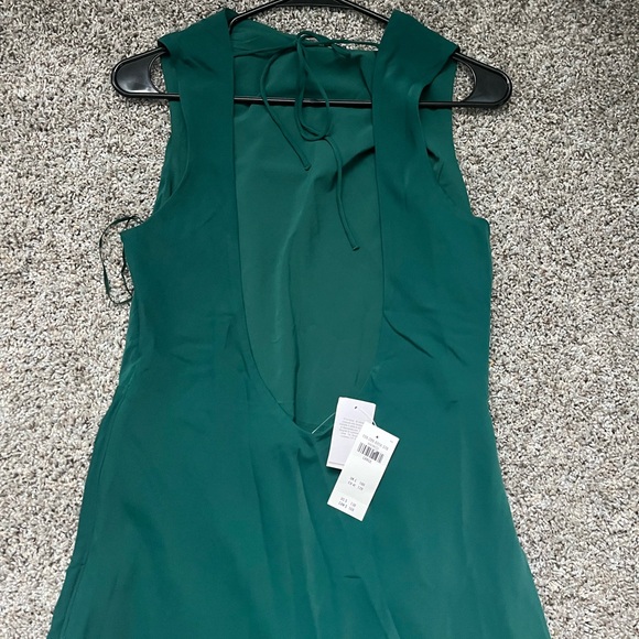 Abercrombie High Neck Low Back Midi Dress - Picture 5 of 5